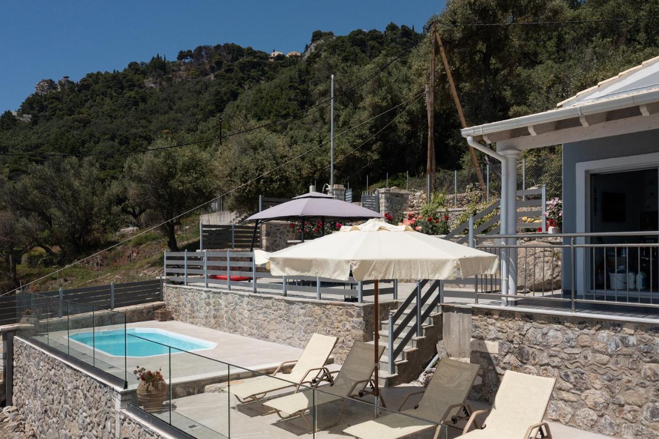 Villa Renata & Villa Filippos With Private Plunge Pool By Konnect Agios Gordios  Dış mekan fotoğraf