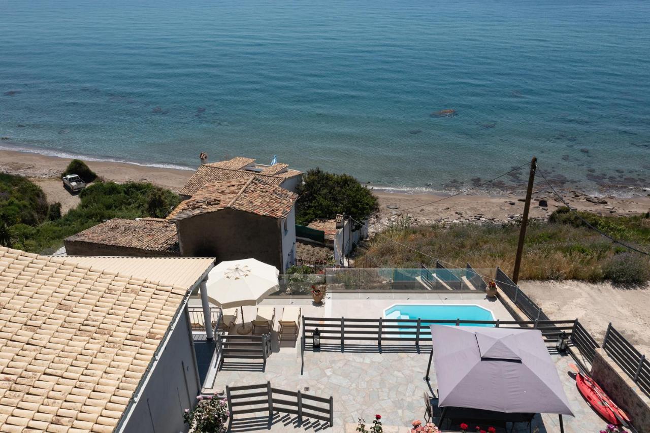 Villa Renata & Villa Filippos With Private Plunge Pool By Konnect Agios Gordios  Dış mekan fotoğraf