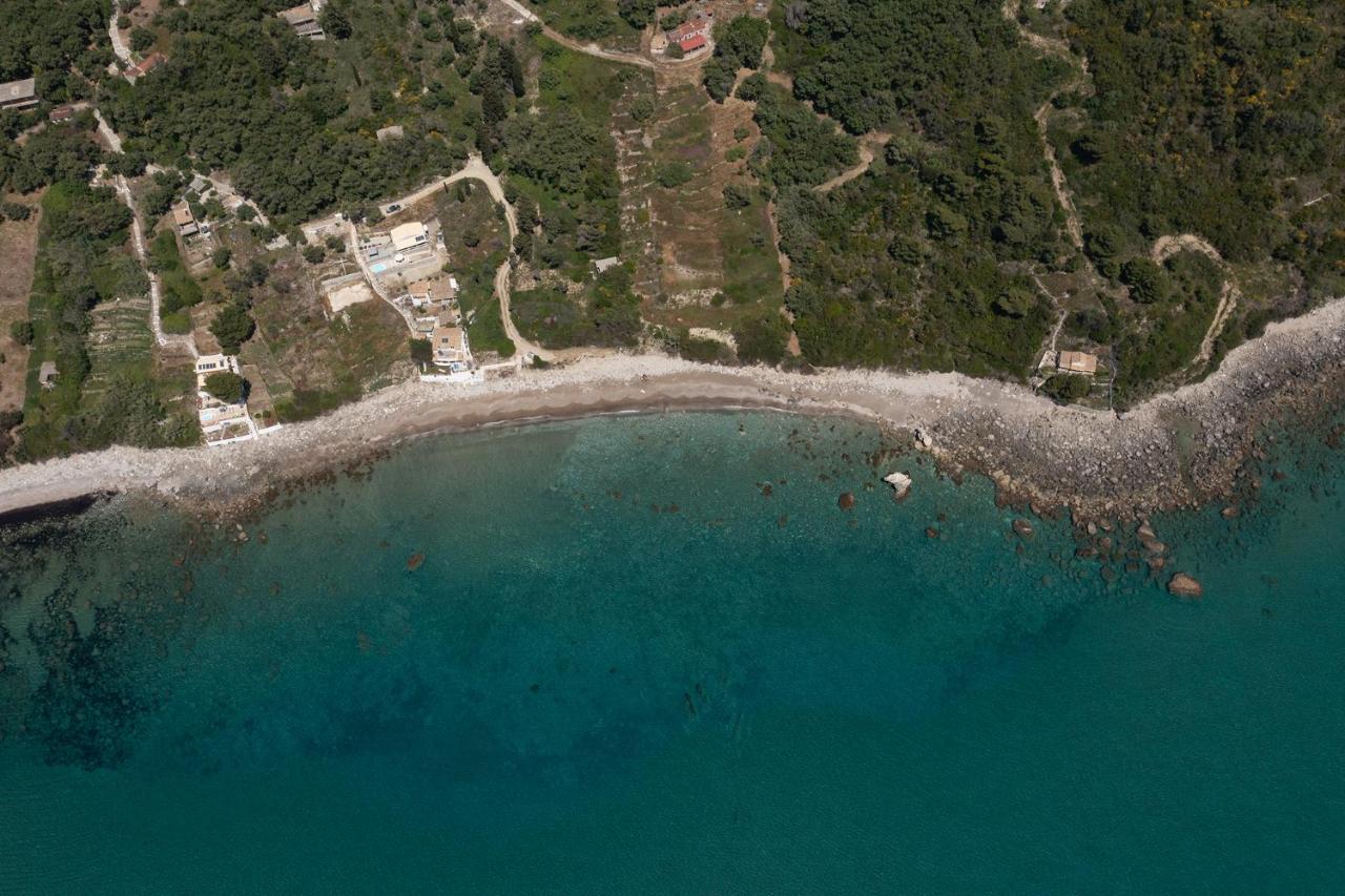 Villa Renata & Villa Filippos With Private Plunge Pool By Konnect Agios Gordios  Dış mekan fotoğraf