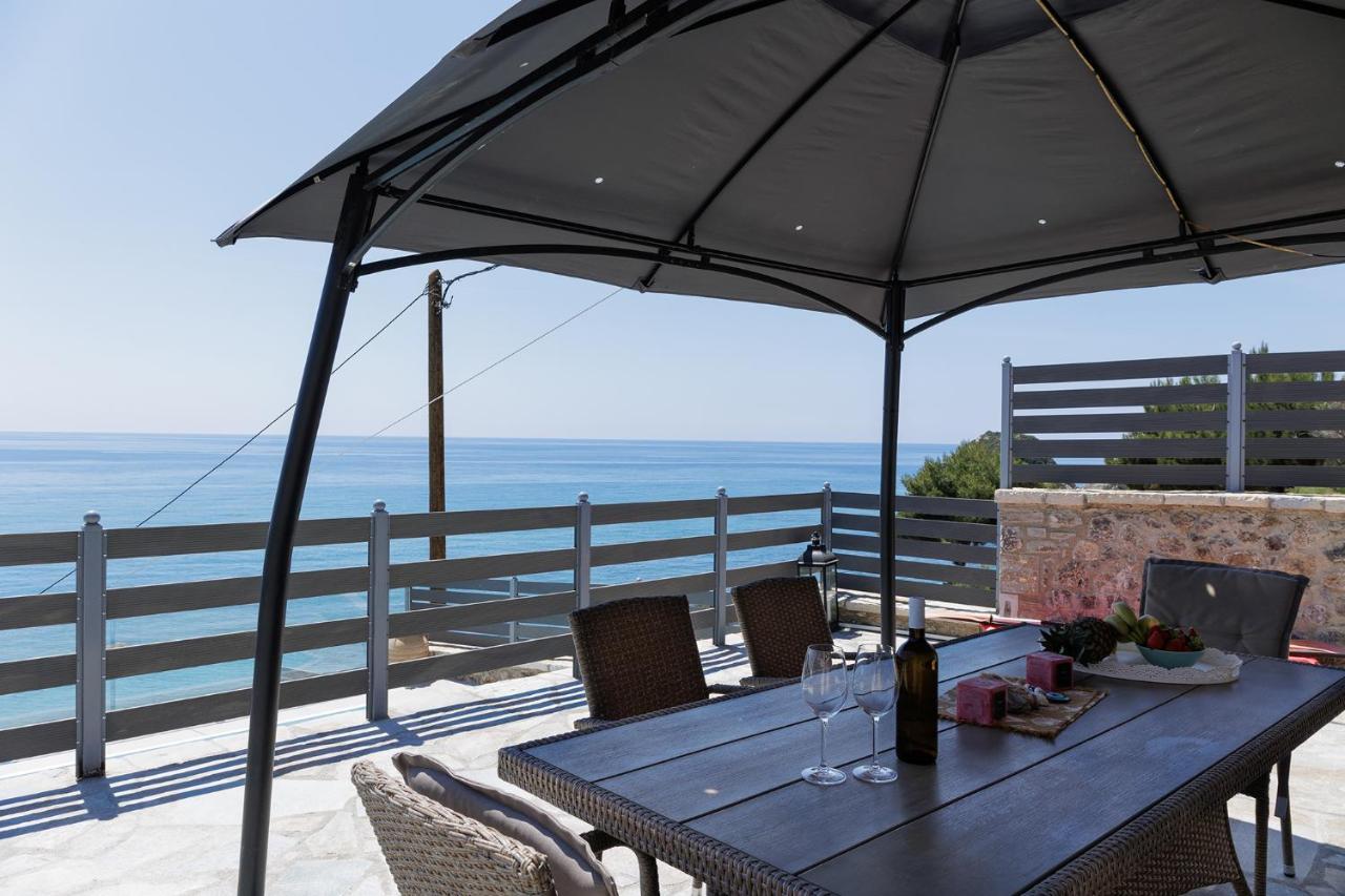 Villa Renata & Villa Filippos With Private Plunge Pool By Konnect Agios Gordios  Dış mekan fotoğraf