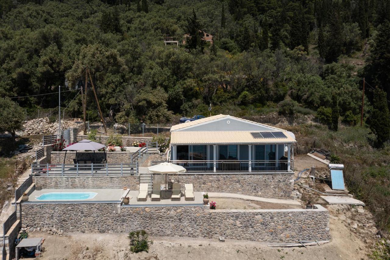 Villa Renata & Villa Filippos With Private Plunge Pool By Konnect Agios Gordios  Dış mekan fotoğraf
